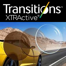 升級 1.50 全視線® XTRACTIVE® 超感光® (灰) 鏡片